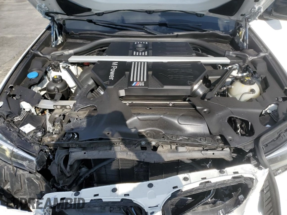 2022 BMW X4 M z VIN 5YM23EC01N9J82231, wystawiony jako Copart lot #43271695 z przebiegiem 20 715 mil mil oraz Szkody całkowita. Historia ofert i sprzedaży dostępna na DreamBid. Obrazek 13.