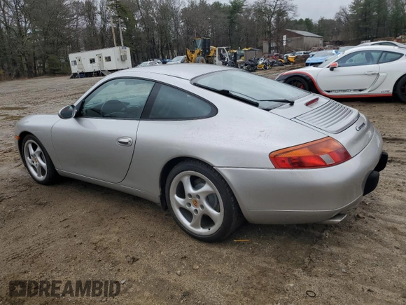 1999 Porsche 911 z VIN WP0AA2992XS621138, wystawiony jako Copart lot #49492405 z przebiegiem 148 064 mil mil oraz Czysty tytuł • Clean title. Historia ofert i sprzedaży dostępna na DreamBid. Obrazek 2.
