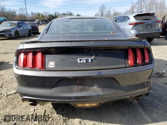 2017 Ford Mustang GT with VIN 1FA6P8CF8H5339467, listed as a Copart auction lot 46283215 with 54,239 mi miles and Salvage Title. Bid and sale history available at carsss.com. Image 6.