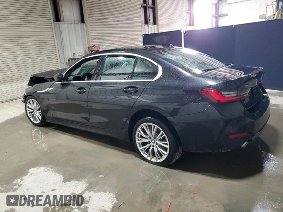 2024 BMW 3 Series 330i xDrive with VIN 3MW89FF06R8E67376, listed as a Copart auction lot 47597735 with 0 mi miles and Salvage Title. Bid and sale history available at carsss.com. Image 2.