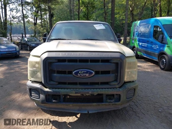 2013 Ford F-250 XL with VIN 1FTBF2A66DEB82141, listed as a IAAI auction lot 42624049 with 89,455 mi miles and . Bid and sale history available at DreamBid. Image 12.