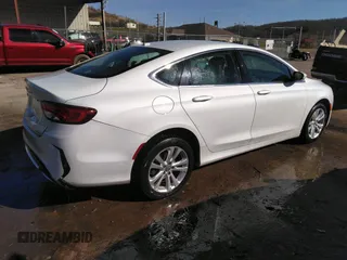 2015 Chrysler 200 Limited with VIN 1C3CCCAB2FN620127, listed as a IAAI auction lot 36024946 with 114,215 mi miles. Bid and sale history available at carsss.com. Image 4.