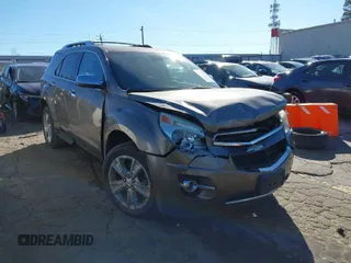 2012 Chevrolet Equinox LTZ with VIN 2GNFLGE50C6267916, listed as a IAAI auction lot 41585391 with 144,853 mi miles. Bid and sale history available at carsss.com. Image 1.
