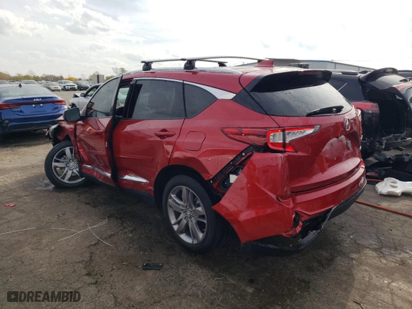 2020 Acura RDX w/Advance Pkg with VIN 5J8TC2H71LL017797, listed as a Copart auction lot 78652864 with 43,511 mi miles and Salvage Title. Bid and sale history available at carsss.com. Image 2.