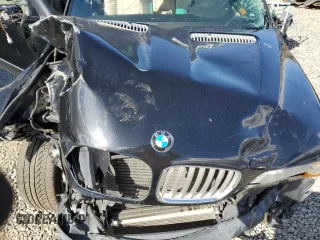 2005 BMW X5 4.8is with VIN 5UXFA93555LE83558, listed as a Copart auction lot 47374685 with 0 mi miles and Salvage Title. Bid and sale history available at carsss.com. Image 12.
