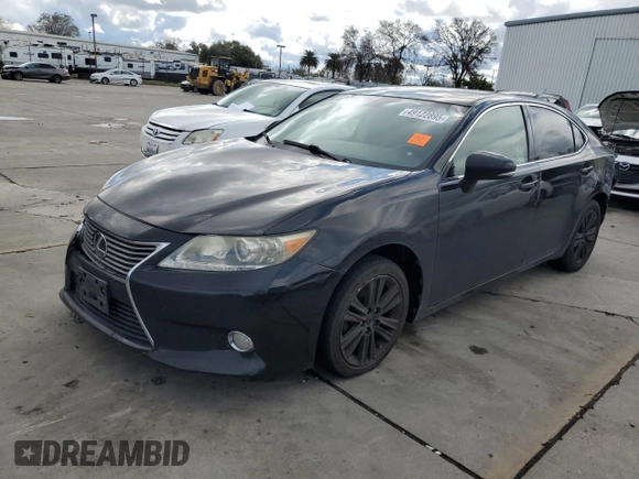 2015 Lexus ES with VIN JTHBK1GG4F2176427, listed as a Copart auction lot 49122895 with 179,569 mi miles and Salvage Title. Bid and sale history available at carsss.com. Image 1.