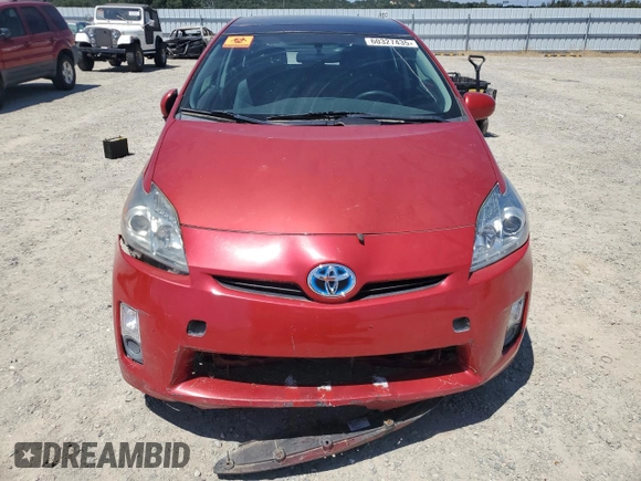 2010 Toyota Prius II z VIN JTDKN3DU5A0198858, wystawiony jako Copart lot #60327435 z przebiegiem 162 034 mil mil oraz Czysty tytuł • Clean title. Historia ofert i sprzedaży dostępna na DreamBid. Obrazek 5.