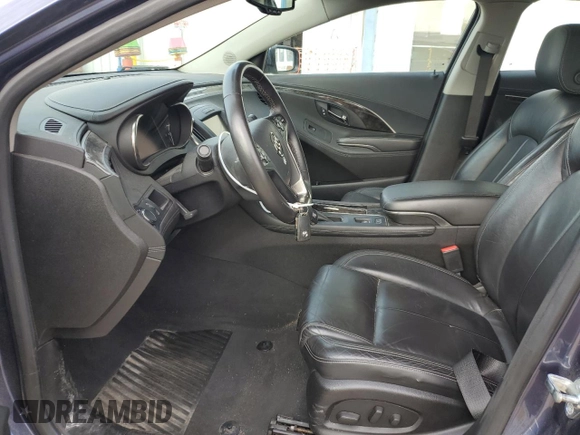 2015 Buick LaCrosse Leather with VIN 1G4GB5G38FF278510, listed as a Copart auction lot 52624855 with 96,030 mi miles and Salvage Title. Bid and sale history available at DreamBid. Image 7.