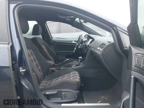 2018 Volkswagen Golf GTI S with VIN 3VW447AUXJM275709, listed as a IAAI auction lot 41282474 with 136,496 mi miles. Bid and sale history available at carsss.com. Image 5.