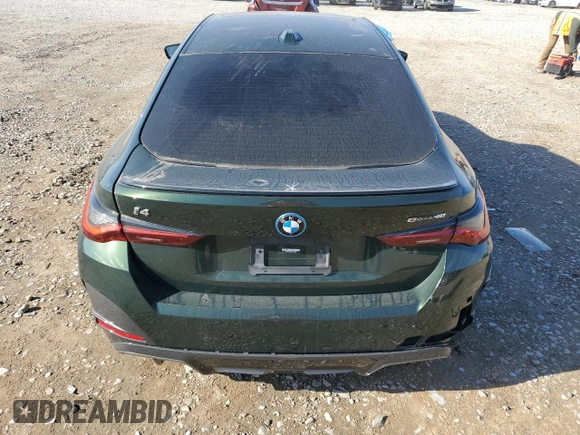 2023 BMW i4 eDrive40 z VIN WBY73AW08PFN49504, wystawiony jako Copart lot #85935954 z przebiegiem Nie podano mil oraz Szkoda całkowita • Salvage title. Historia ofert i sprzedaży dostępna na DreamBid. Obrazek 6.