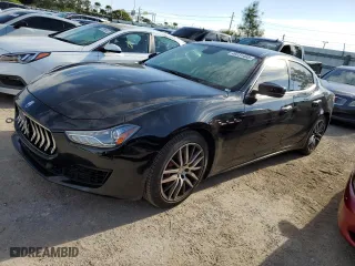 2018 Maserati Ghibli with VIN ZAM57XSA8J1290608, listed as a Copart auction lot 49231493 with 0 mi miles. Bid and sale history available at carsss.com. Image 1.