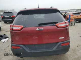 2015 Jeep Cherokee Latitude with VIN 1C4PJLCB3FW712356, listed as a Copart auction lot 51616355 with 153,972 mi miles and Salvage Title. Bid and sale history available at DreamBid. Image 6.