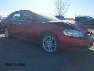 2015 Chevrolet Impala LTZ with VIN 2G1WC5E36F1163985, listed as a IAAI auction lot 41525458 with 154,146 mi miles and . Bid and sale history available at DreamBid. Image 1.