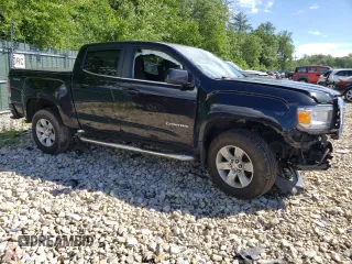 2015 GMC Canyon 4WD SLE with VIN 1GTG6BE34F1252557, listed as a Copart auction lot 61313294 with 16,084 mi miles and Salvage Title. Bid and sale history available at carsss.com. Image 4.