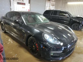 2016 Porsche Panamera GTS with VIN WP0AF2A78GL081459, listed as a Copart auction lot 50166995 with 60,082 mi miles and Salvage Title. Bid and sale history available at carsss.com. Image 4.