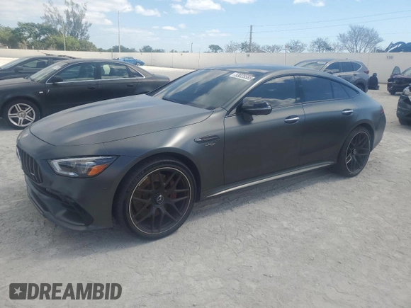 2023 Mercedes-Benz AMG GT 43 с VIN W1K7X5KB1PA054889, выставлен на аукционе Copart как лот 53025585 с пробегом 25 758 миль миль и Списание • Salvage title. История ставок и продаж доступна на DreamBid. Изображение 1.