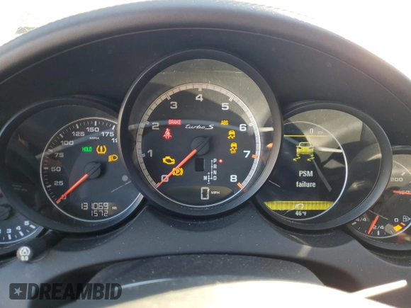 2014 Porsche Cayenne Turbo with VIN WP1AC2A23ELA87288, listed as a Copart auction lot 79527584 with 131,069 mi miles and Salvage title. Bid and sale history available at DreamBid. Image 9.
