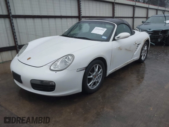 2006 Porsche Boxster с VIN WP0CA29866U710858, выставлен на аукционе IAAI как лот 41531596 с пробегом 131 849 миль миль и . История ставок и продаж доступна на DreamBid. Изображение 21.