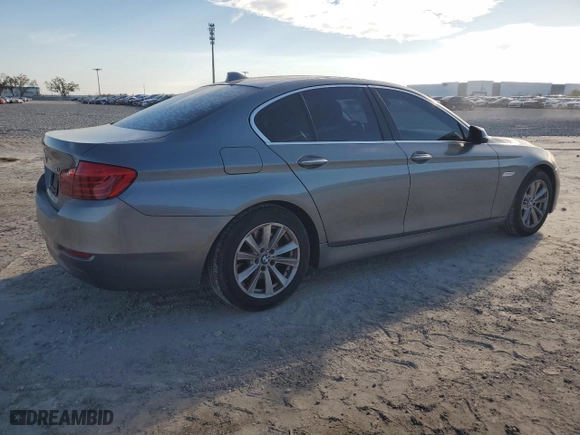 2014 BMW 5 Series 528i with VIN WBA5A5C54ED503499, listed as a Copart auction lot 47392205 with 160,795 mi miles and Clean Title. Bid and sale history available at carsss.com. Image 3.