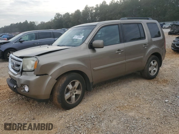 2011 Honda Pilot EX-L with VIN 5FNYF4H55BB066007, listed as a Copart auction lot 47126965 with 268,201 mi miles and Salvage Title. Bid and sale history available at carsss.com. Image 1.