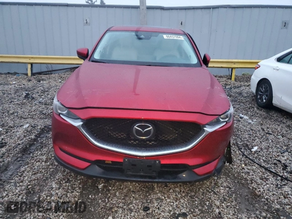 2021 Mazda CX-5 Touring with VIN JM3KFBCM3M0371071, listed as a Copart auction lot 86437994 with 25,990 mi miles and Salvage Title. Bid and sale history available at carsss.com. Image 5.