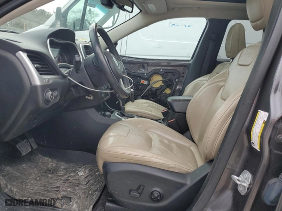 2017 Jeep Cherokee Limited with VIN 1C4PJMDS2HW657115, listed as a Copart auction lot 46327425 with 131,930 mi miles and Salvage Title. Bid and sale history available at carsss.com. Image 7.
