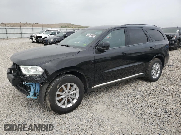 2024 Dodge Durango SXT with VIN 1C4RDHAG9RC131560, listed as a Copart auction lot 48574175 with 29,155 mi miles and Clean title. Bid and sale history available at DreamBid. Image 1.