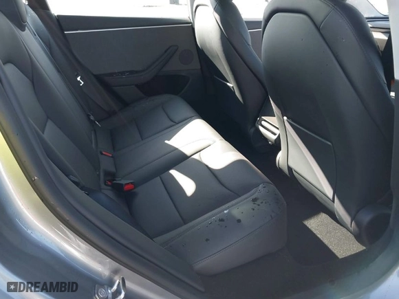 2025 Tesla Model 3 Long Range with VIN 5YJ3E1EA7SF882505, listed as a IAAI auction lot 41108270 with 2,417 mi miles. Bid and sale history available at carsss.com. Image 8.