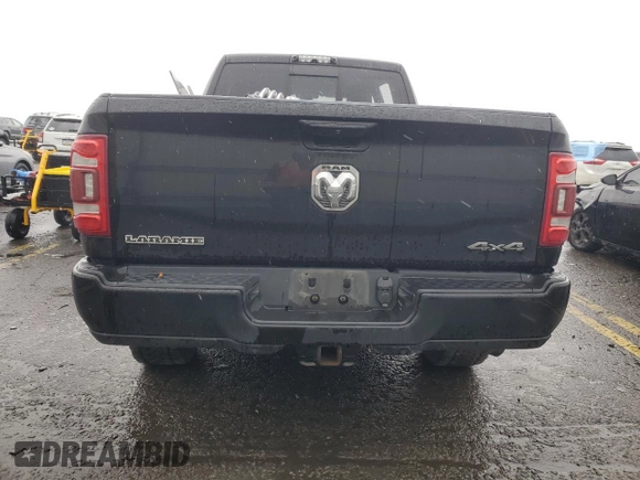 2019 Ram 2500 Laramie with VIN 3C6UR5NL8KG588291, listed as a Copart auction lot 81925344 with 100,029 mi miles and Salvage Title. Bid and sale history available at carsss.com. Image 6.