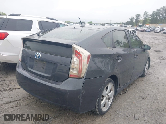 2013 Toyota Prius One with VIN JTDKN3DUXD5566488, listed as a IAAI auction lot 41989353 with 197,444 mi miles and . Bid and sale history available at DreamBid. Image 4.