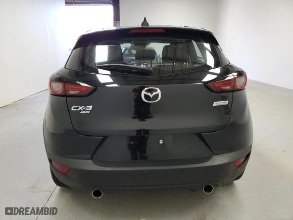 2020 Mazda CX-3 Sport with VIN JM1DKFB71L1471243, listed as a Copart auction lot 43477555 with 69,554 mi miles and Clean Title. Bid and sale history available at carsss.com. Image 6.