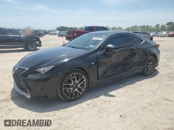 2016 Lexus RC 350 F Sport z VIN JTHHE5BC4G5014195, wystawiony jako Copart lot #56994045 z przebiegiem 119 171 mil mil oraz Szkoda całkowita • Salvage title. Historia ofert i sprzedaży dostępna na DreamBid. Obrazek 1.