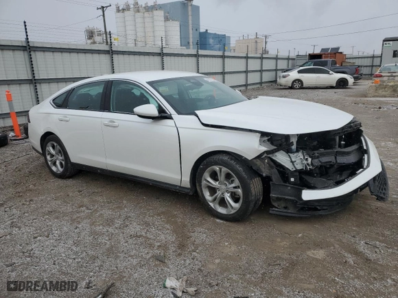 2023 Honda Accord Sedan LX with VIN 1HGCY1F23PA046724, listed as a Copart auction lot 41957215 with 9,581 mi miles and Salvage Title. Bid and sale history available at carsss.com. Image 4.