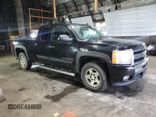 2011 Chevrolet Silverado 1500 LT with VIN 1GCRKSE32BZ449713, listed as a Copart auction lot 55201895 with 163,450 mi miles and Salvage Title. Bid and sale history available at DreamBid. Image 4.