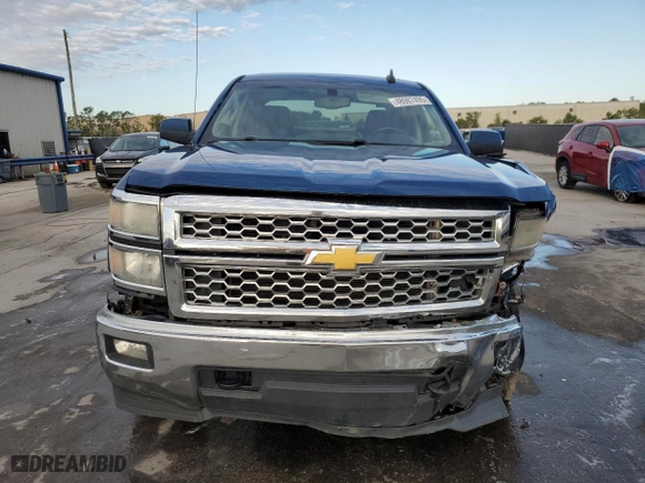 2015 Chevrolet Silverado 1500 LT with VIN 3GCUKRECXFG247114, listed as a Copart auction lot 48987495 with 179,820 mi miles and Salvage Title. Bid and sale history available at carsss.com. Image 5.