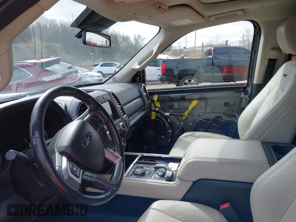 2018 Ford Expedition Max Platinum with VIN 1FMJK1MT0JEA19575, listed as a IAAI auction lot 41870445 with 76,781 mi miles and . Bid and sale history available at DreamBid. Image 5.