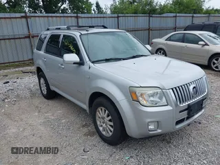 2008 Mercury Mariner Premier with VIN 4M2CU87108KJ01466, listed as a IAAI auction lot 42634600 with 95,436 mi miles and . Bid and sale history available at DreamBid. Image 1.