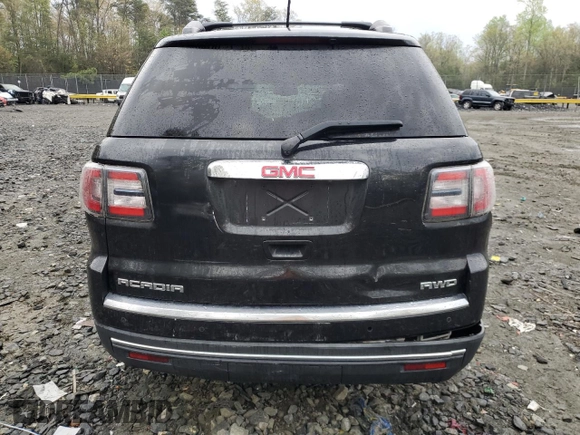 2015 GMC Acadia SLT with VIN 1GKKVRKD3FJ200957, listed as a Copart auction lot 52940115 with 151,040 mi miles and Salvage Title. Bid and sale history available at carsss.com. Image 6.