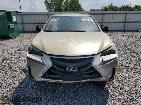 2017 Lexus NX 200t with VIN JTJBARBZ0H2114258, listed as a Copart auction lot 60639435 with 101,572 mi miles and Salvage title. Bid and sale history available at DreamBid. Image 5.