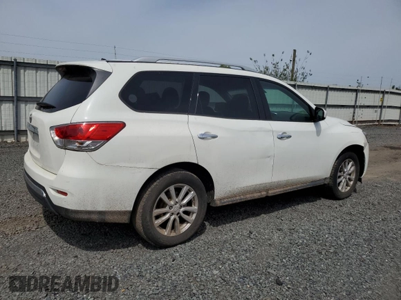 2016 Nissan Pathfinder S with VIN 5N1AR2MN0GC616376, listed as a Copart auction lot 57779555 with 150,896 mi miles and Salvage title. Bid and sale history available at DreamBid. Image 3.