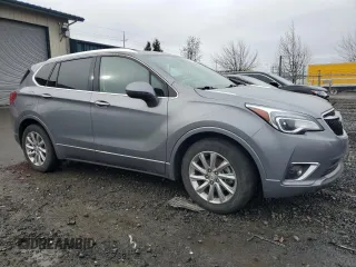 2019 Buick Envision Essence with VIN LRBFX2SAXKD110068, listed as a Copart auction lot 45718985 with 91,233 mi miles and Salvage Title. Bid and sale history available at carsss.com. Image 4.
