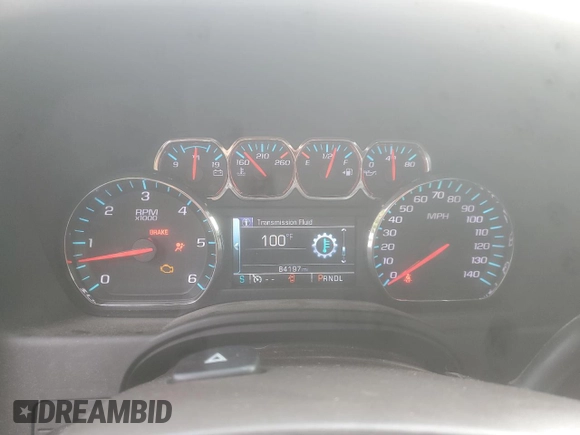 2017 Chevrolet Tahoe LT with VIN 1GNSKBKC3HR234010, listed as a Copart auction lot 60849445 with 84,197 mi miles and Salvage title. Bid and sale history available at DreamBid. Image 9.
