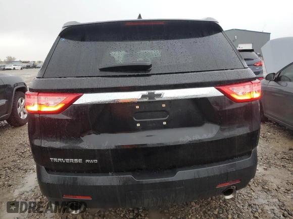 2018 Chevrolet Traverse LS with VIN 1GNEVFKWXJJ248447, listed as a Copart auction lot 86818244 with 93,923 mi miles and Salvage Title. Bid and sale history available at carsss.com. Image 6.
