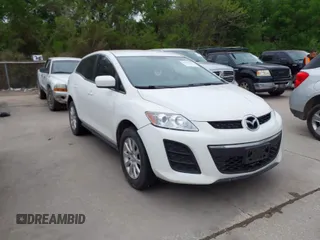2010 Mazda CX-7 SV with VIN JM3ER2WM2A0320608, listed as a IAAI auction lot 41951226 with 189,652 mi miles. Bid and sale history available at carsss.com. Image 1.