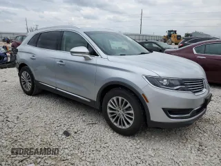 2017 Lincoln MKX Select with VIN 2LMPJ6KR0HBL54220, listed as a Copart auction lot 47615235 with 94,167 mi miles and Salvage Title. Bid and sale history available at carsss.com. Image 4.