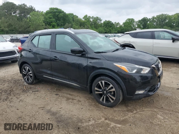2020 Nissan Kicks SR with VIN 3N1CP5DV2LL533375, listed as a Copart auction lot 53901525 with 100,947 mi miles and Clean Title. Bid and sale history available at carsss.com. Image 4.