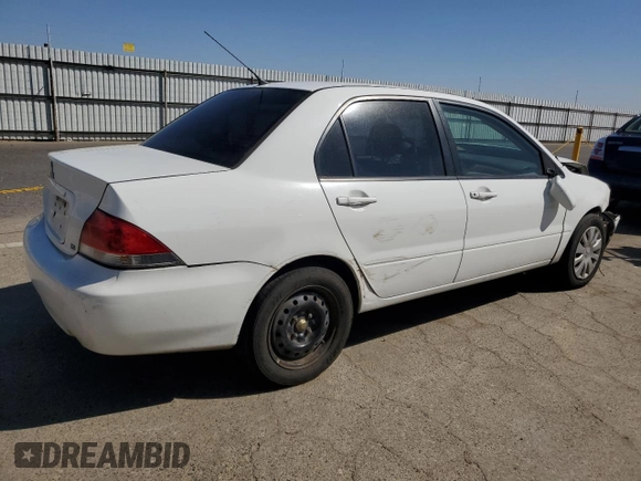 2006 Mitsubishi Lancer ES with VIN JA3AJ26E06U008194, listed as a Copart auction lot 72812724 with 140,432 mi miles and Salvage Title. Bid and sale history available at DreamBid. Image 3.