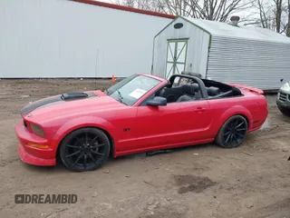 2006 Ford Mustang GT Deluxe with VIN 1ZVFT85H265120003, listed as a IAAI auction lot 41810689 with 93,878 mi miles. Bid and sale history available at carsss.com. Image 17.