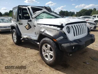 2020 Jeep Wrangler Willys with VIN 1C4GJXAN8LW121231, listed as a Copart auction lot 59509274 with Not provided miles and Non repairable. Bid and sale history available at DreamBid. Image 4.