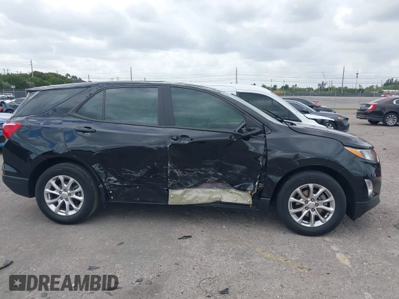 2020 Chevrolet Equinox LS with VIN 2GNAXHEV5L6193512, listed as a IAAI auction lot 41905209 with 56,473 mi miles. Bid and sale history available at carsss.com. Image 14.
